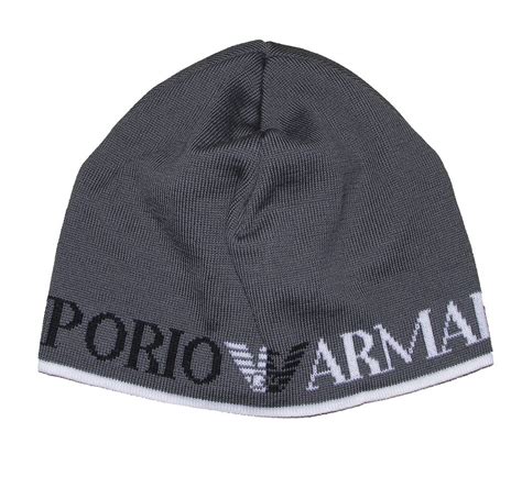 giorgio armani hats|emporio armani beanie for men.